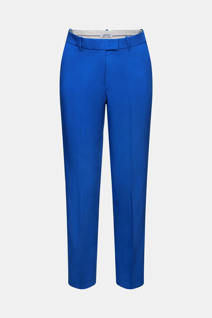 Low-Rise Straight Pants, BRIGHT BLUE, detail image number 7