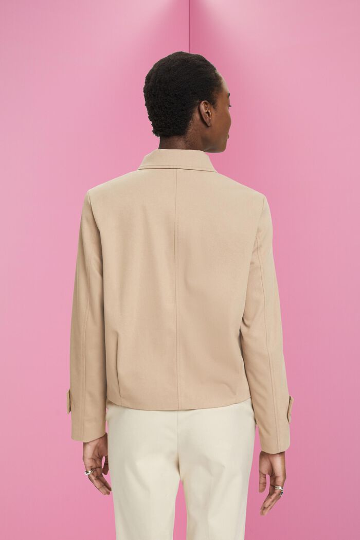 Clifton twill jacket, TAUPE, detail image number 3