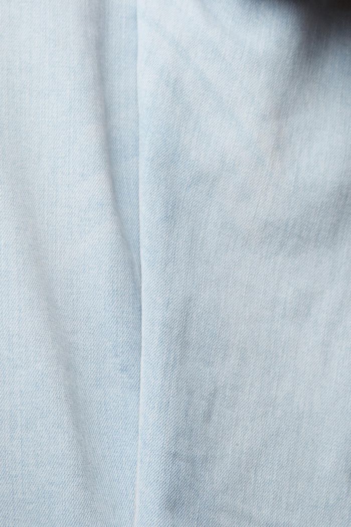 Denim jeans made of organic cotton, BLUE BLEACHED, detail image number 4