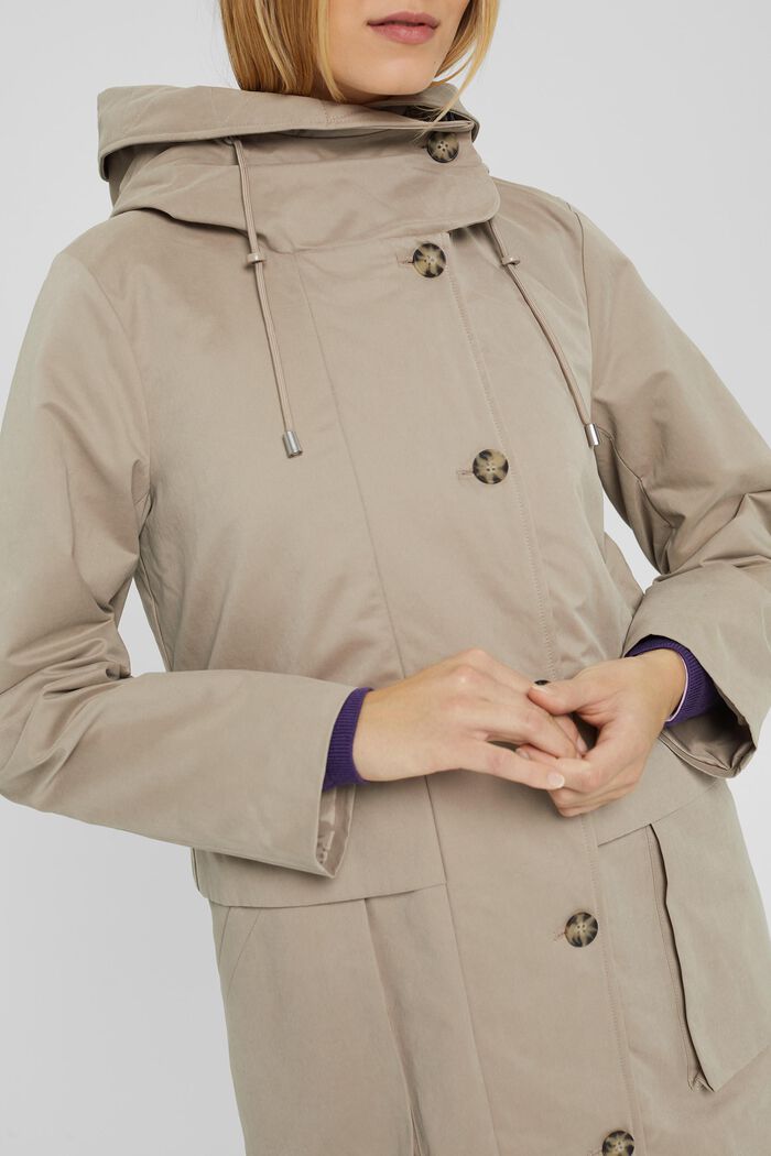 2-in-1: parka with an adjustable quilted body warmer, LIGHT TAUPE, detail image number 2