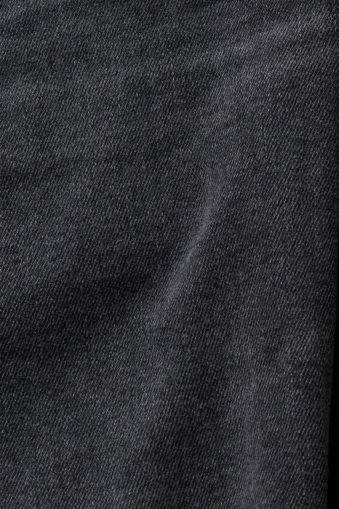 Mid-Rise Skinny Jeans, BLACK DARK WASHED, detail image number 6