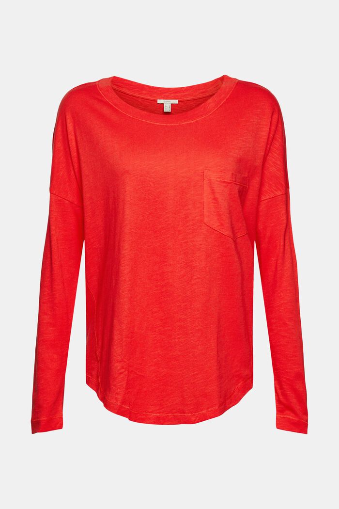 T-Shirts oversize, ORANGE RED, detail image number 7