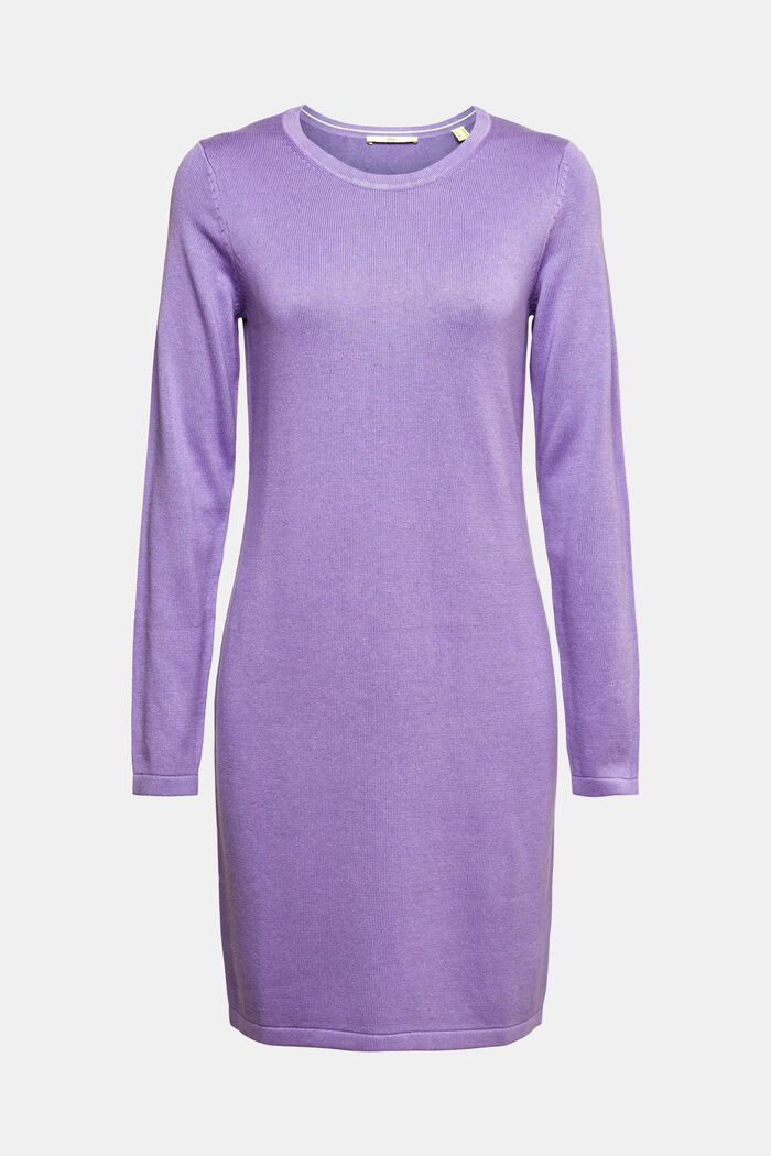 Knitted midi dress, LILAC, detail image number 2