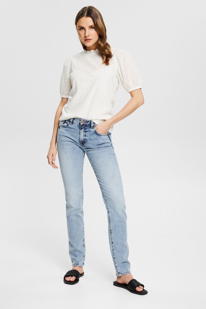 Slim-fit stretch jeans