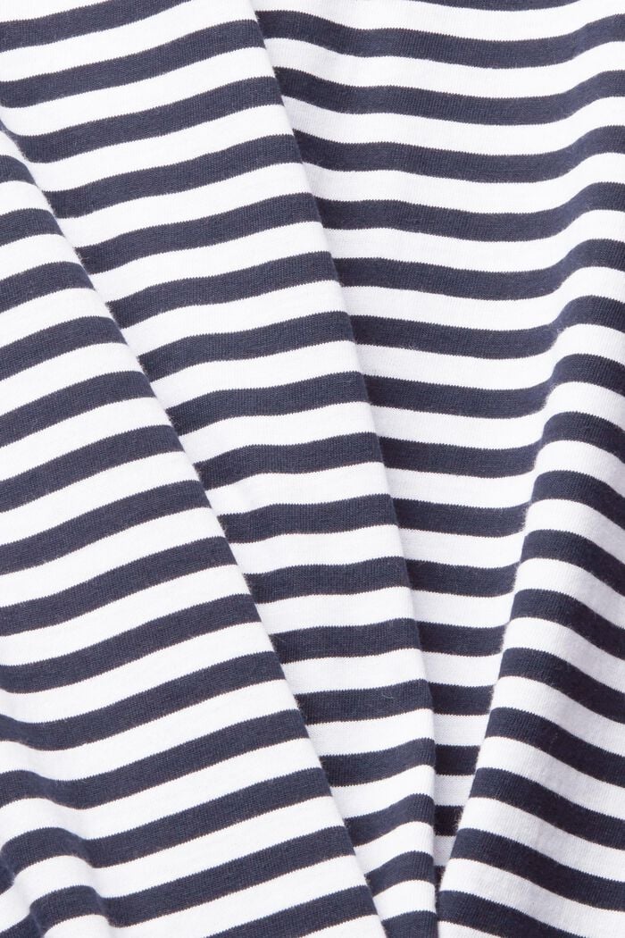 Striped jersey t-shirt, WHITE, detail image number 1