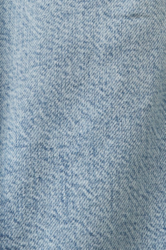 Jeans bermuda shorts, BLUE BLEACHED, detail image number 6
