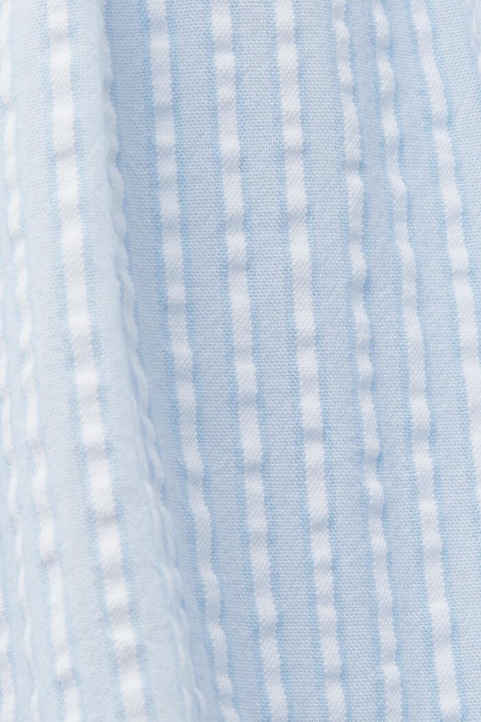 Tiered Button Front Maxi Dress, LIGHT BLUE, detail image number 5
