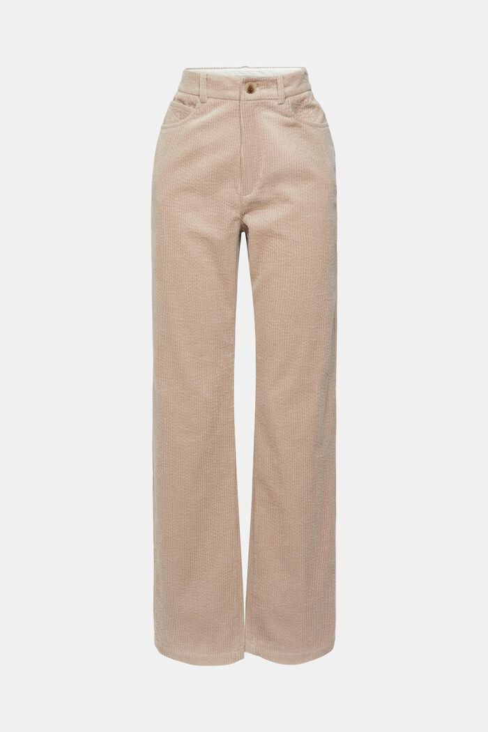 Cotton corduroy trousers