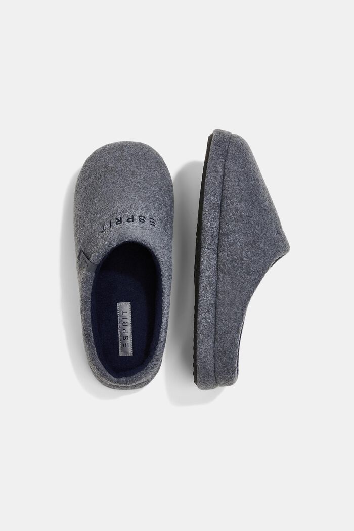Fleece slippers, LIGHT GREY, detail image number 6