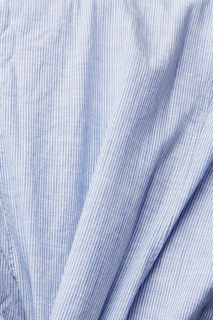 Striped shirt with small motifs, BRIGHT BLUE, detail image number 4