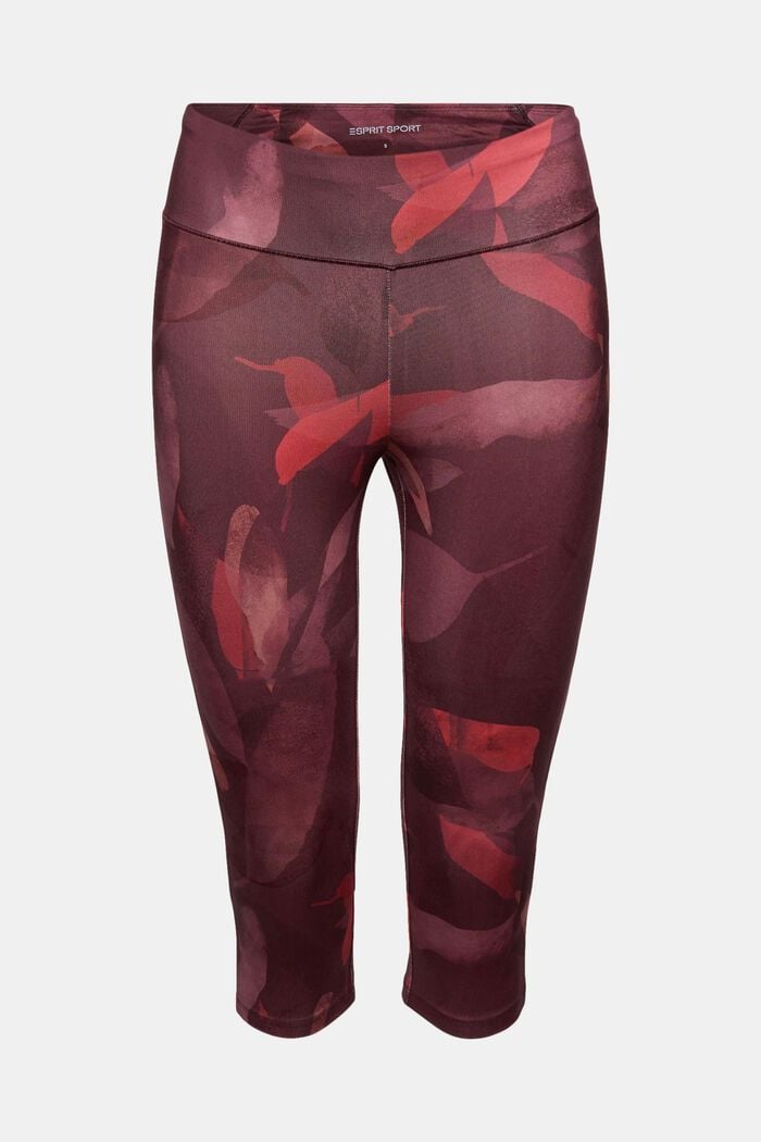 Recycled: high-performance leggings with a print, E-DRY, BLUSH, detail image number 5