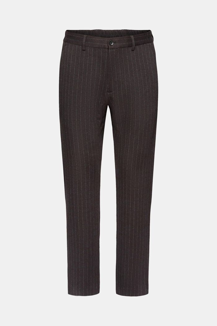 Pinstripe trousers, DARK GREY, detail image number 6
