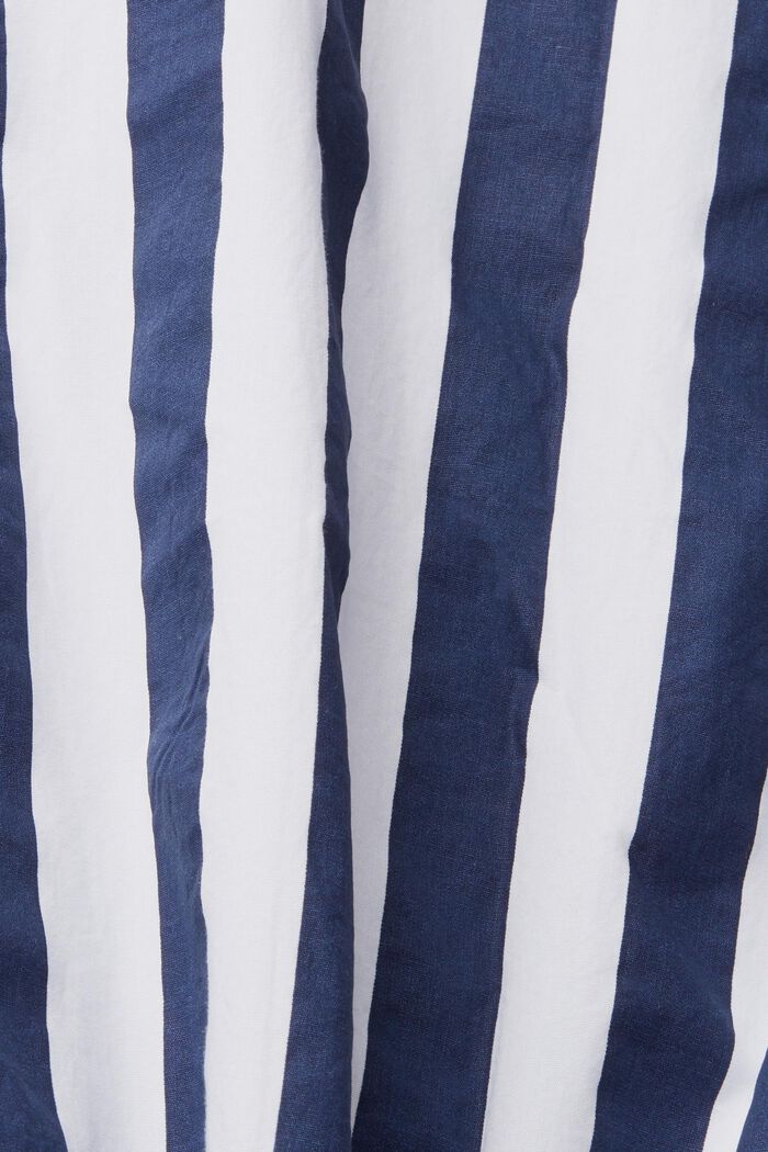 Shirt with striped pattern, DARK BLUE, detail image number 4