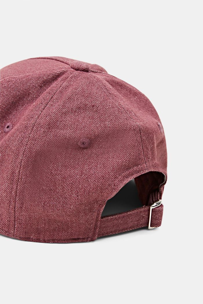 Baseball cap with a print, PINK FUCHSIA, detail image number 3