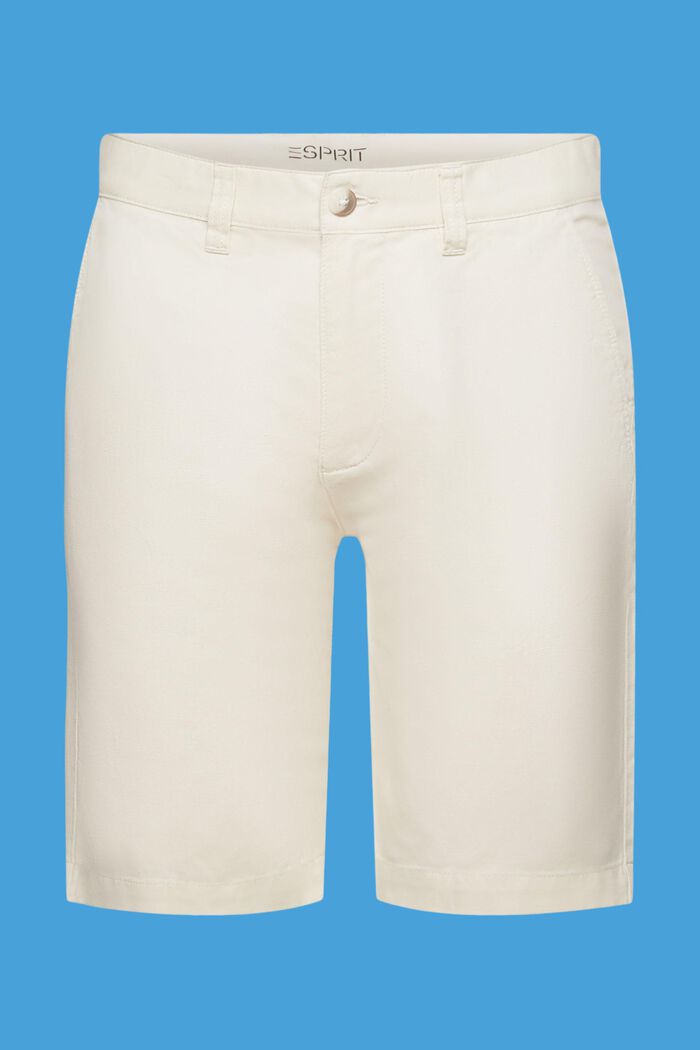 Chino-style shorts, CREAM BEIGE, detail image number 5