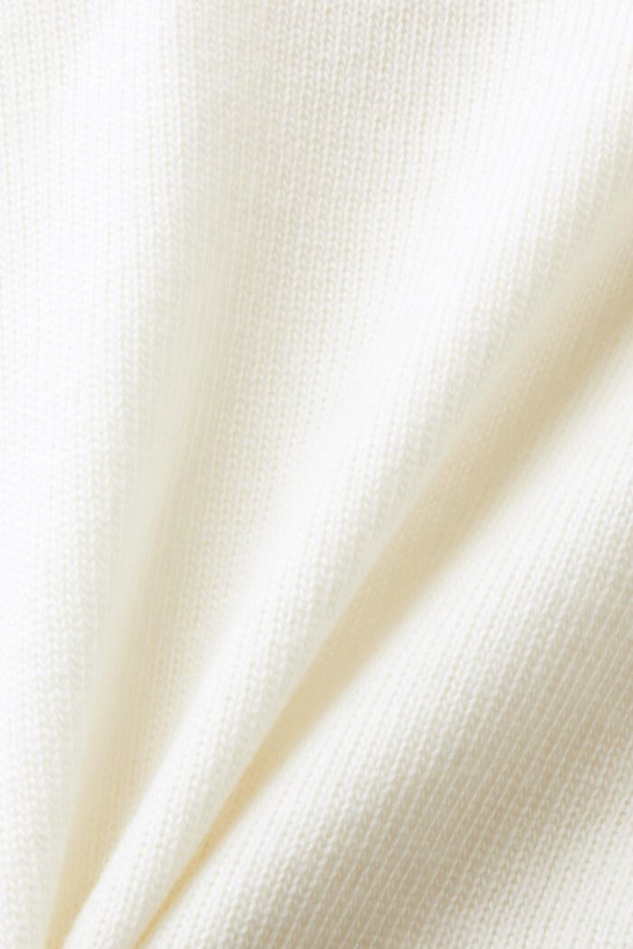 V-Neck Wool-Cashmere Blend Sweater, ICE, detail image number 5