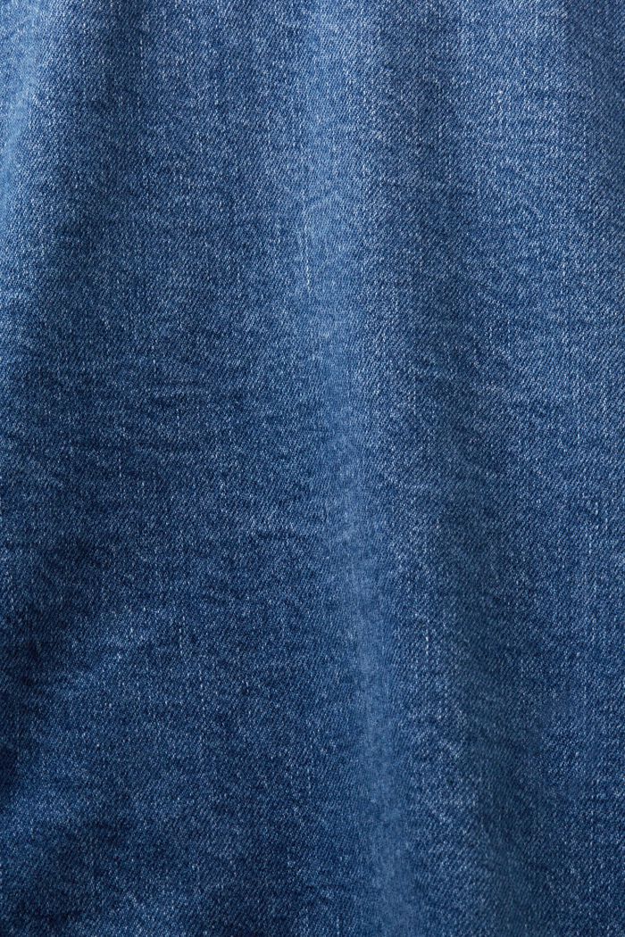 Jeans trucker jacket, BLUE MEDIUM WASHED, detail image number 6