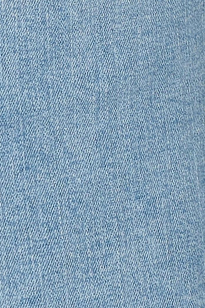 Straight leg jeans with over-the-bump waistband, LIGHT WASHED, detail image number 4