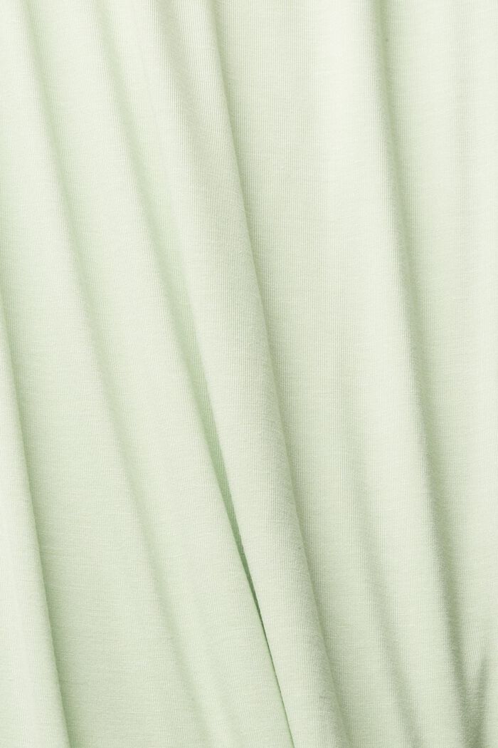 Nightdress with lace, LENZING™ ECOVERO™, LIGHT GREEN, detail image number 4