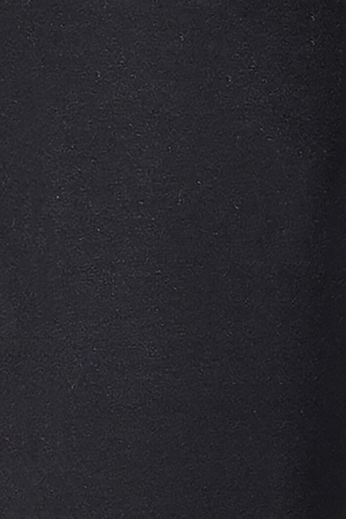Jersey trousers with an over-bump waistband, BLACK, detail image number 2