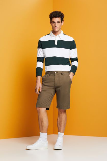 Chino-style shorts