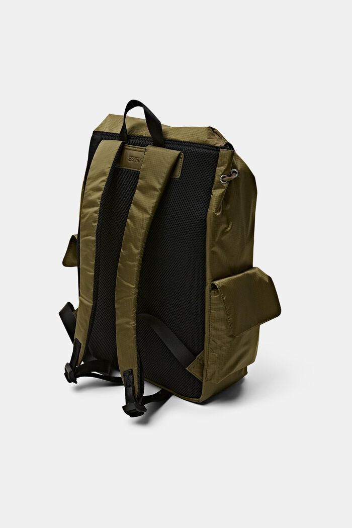 Flap-Over Backpack, OLIVE, detail image number 3