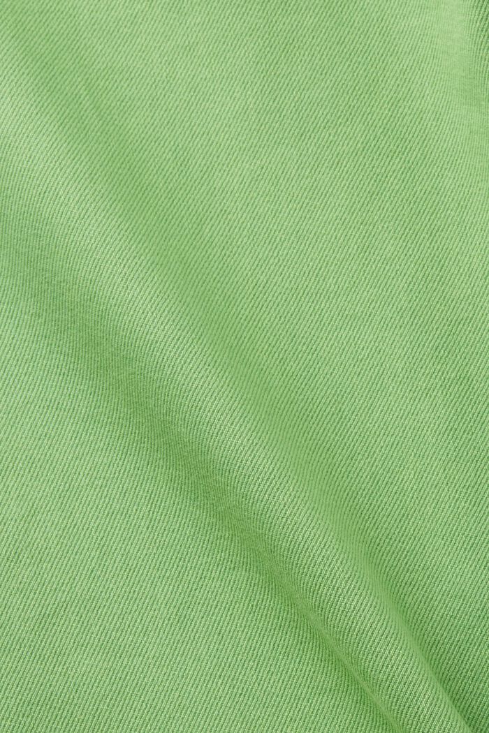 Mom fit twill trousers, GREEN, detail image number 6