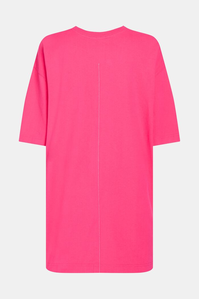 Color Dolphin Relaxed Fit T-shirt Dress, PINK, detail image number 5
