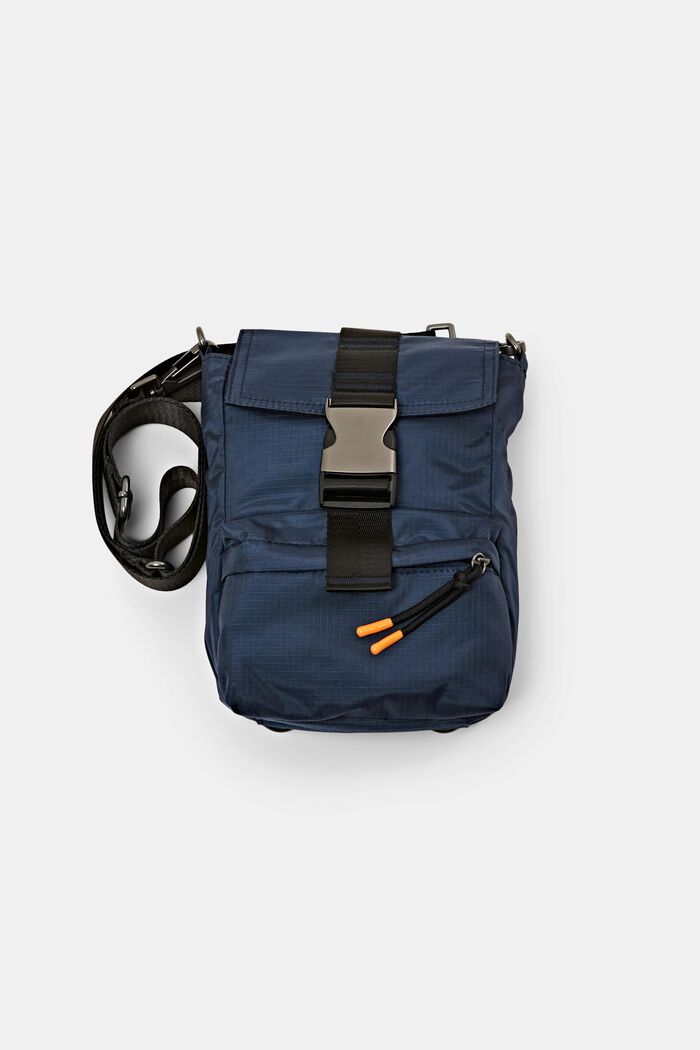 Ripstop shoulder bag, PETROL BLUE, detail image number 0