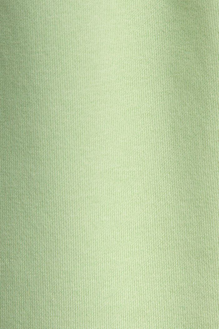 Cotton Fleece Logo Sweatpants, LIGHT GREEN, detail image number 4