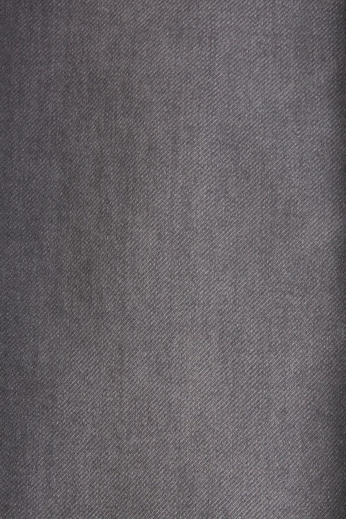 Jogger jeans in blended cotton, GREY MEDIUM WASHED, detail image number 4