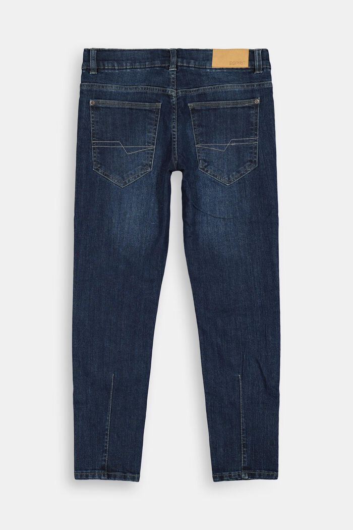 ESPRIT - Washed stretch jeans with an adjustable waistband at our Online  Shop