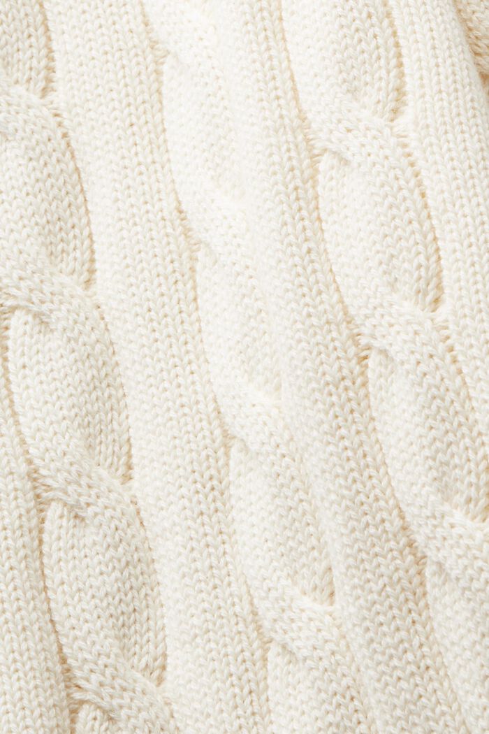 Cable-Knit Sweater Vest, ICE, detail image number 4