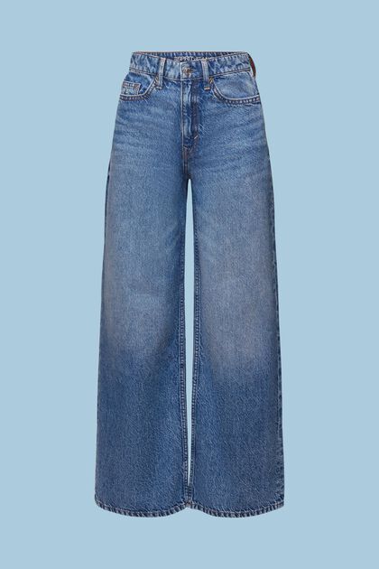 High-Rise Wide-Leg Retro Jeans