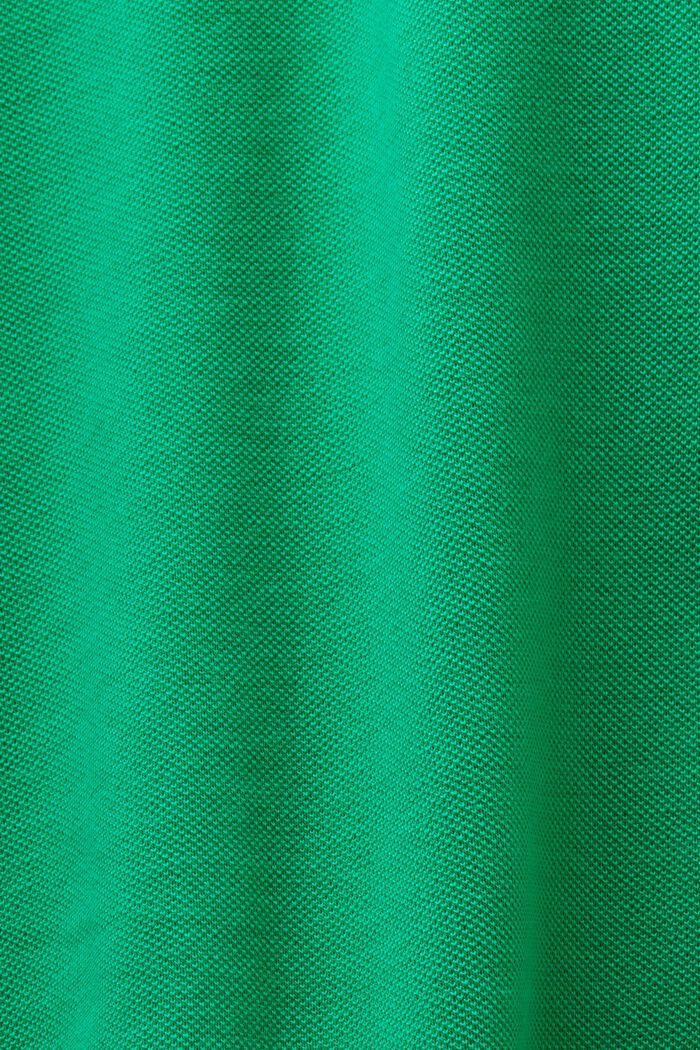 Piqué Polo Shirt, GREEN, detail image number 5