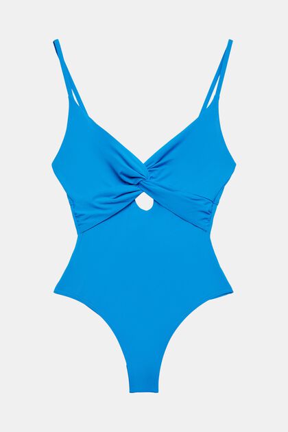 Recycled: swimsuit with a knot detail