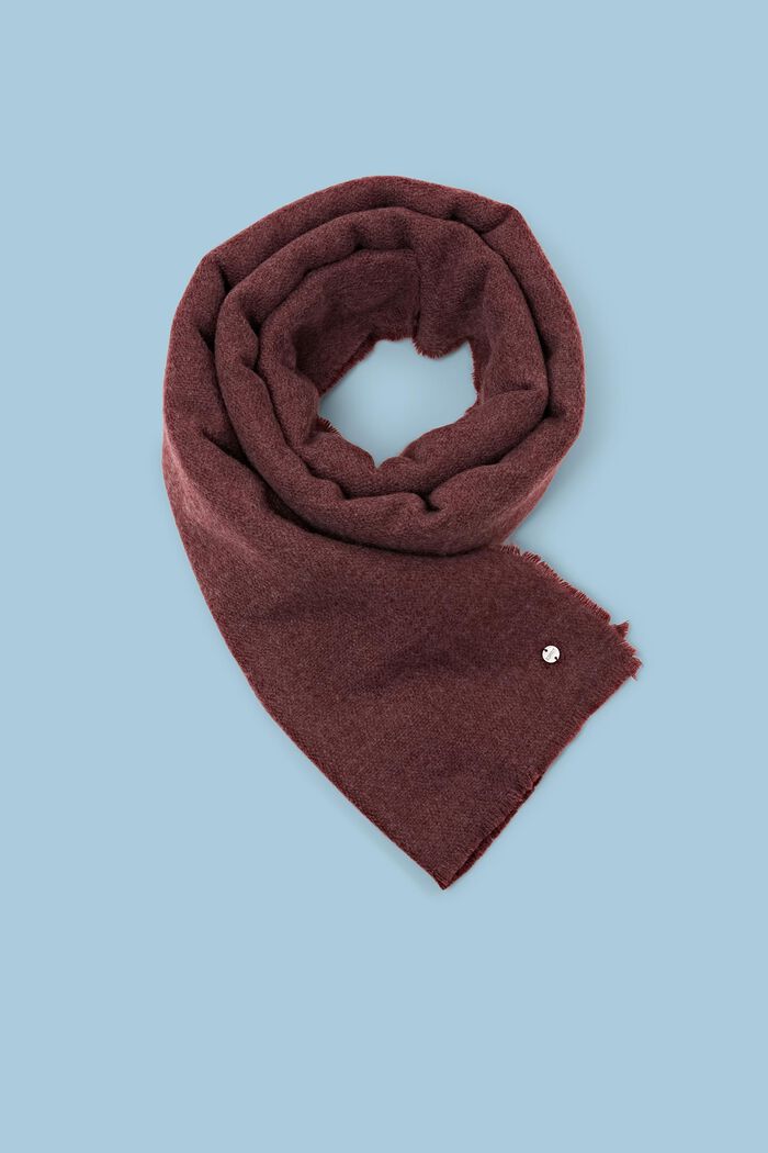 Cosy Scarf, BORDEAUX RED, detail image number 0