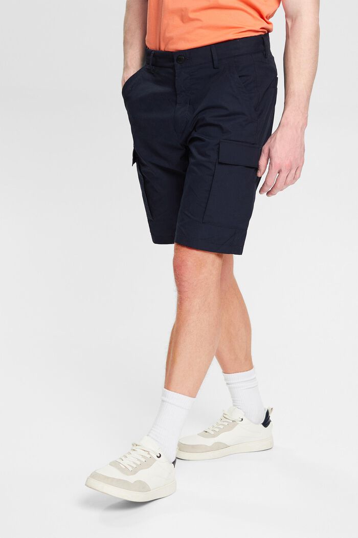 Cargo shorts, NAVY, detail image number 0