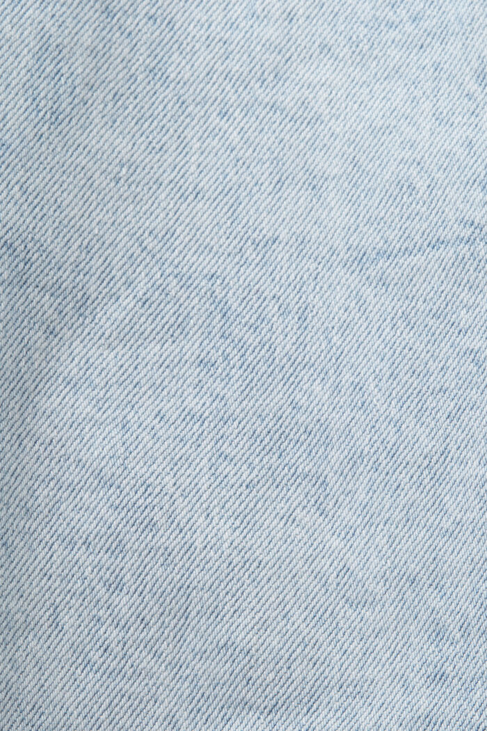 Stretch cotton jeans, BLUE LIGHT WASHED, detail image number 5