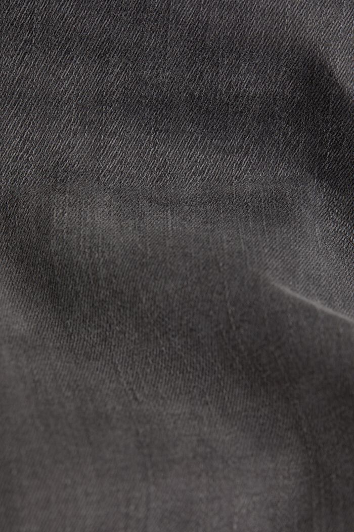 Super stretch jeans, made of recycled material, GREY MEDIUM WASHED, detail image number 4