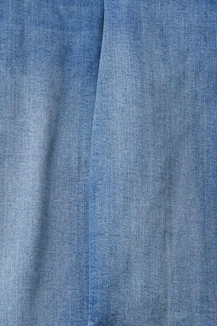Capri-length jeans, BLUE MEDIUM WASHED, detail image number 4