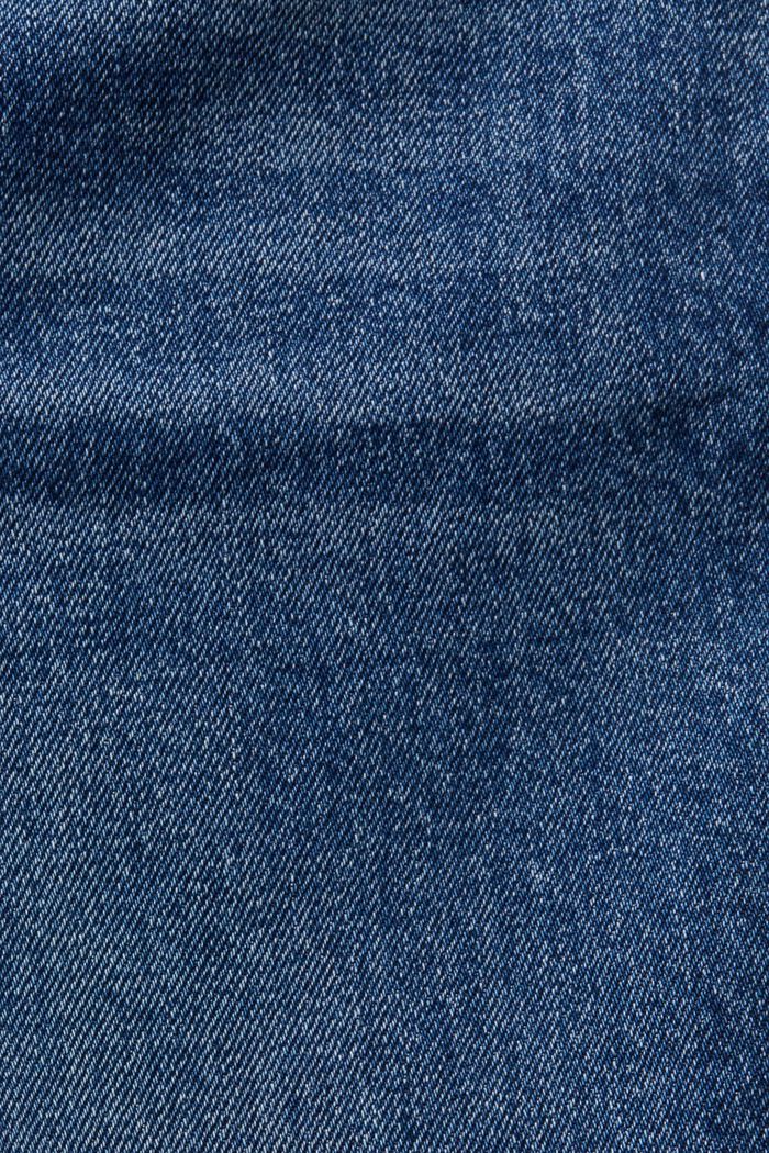 Mid-rise straight leg jeans, BLUE MEDIUM WASHED, detail image number 5