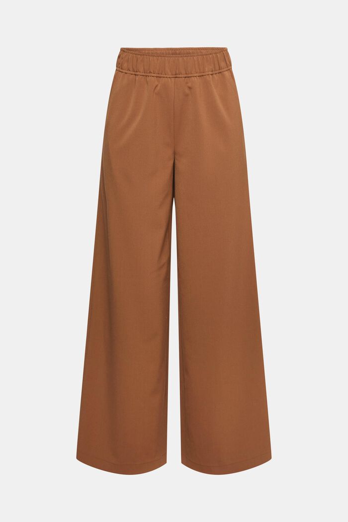 Wide leg trousers, CARAMEL, overview