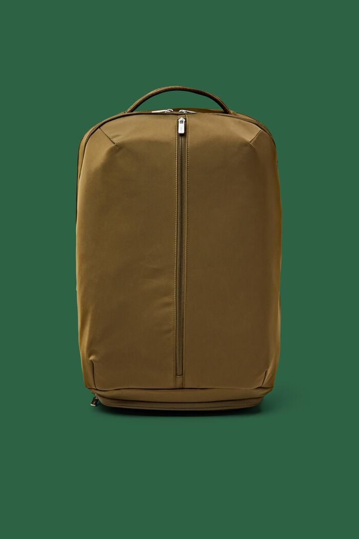 Zipped Duffel Backpack, LIGHT KHAKI, detail image number 0