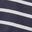 Recycled: Unpadded underwire top with stripes, NAVY, swatch
