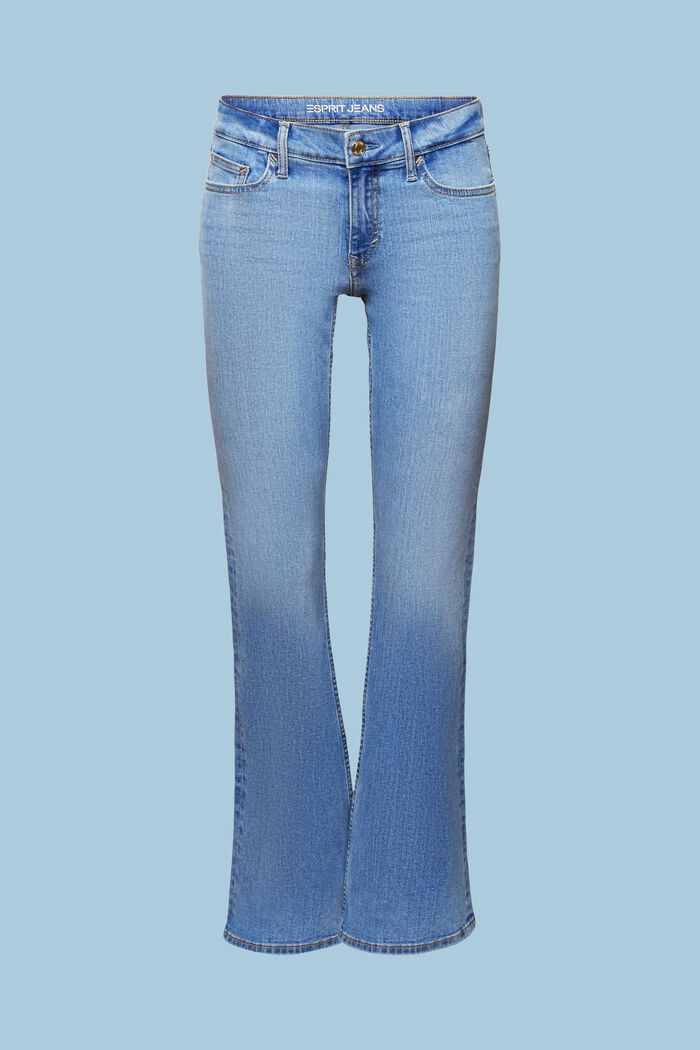 Mid-Rise Bootcut Jeans, BLUE LIGHT WASHED, detail image number 7