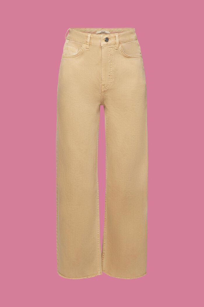 High-rise straight leg trousers, SAND, detail image number 7