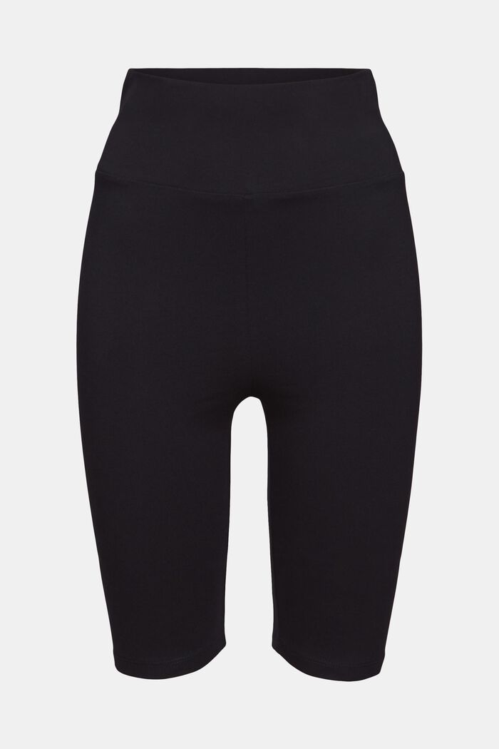 Cycling shorts with a wide waistband, BLACK, detail image number 9