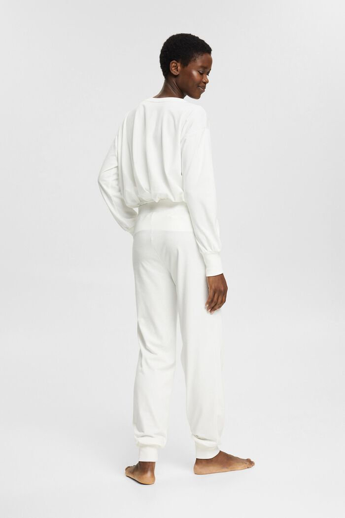 Trousers, OFF WHITE, detail image number 3
