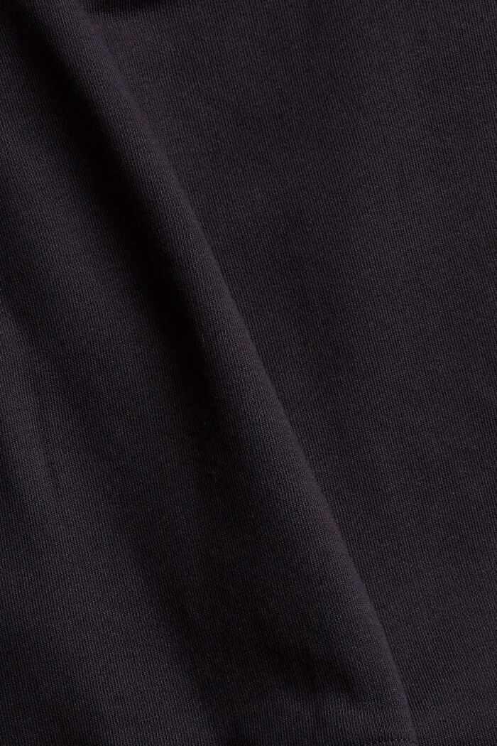 Blended cotton sweat shorts, BLACK, detail image number 5